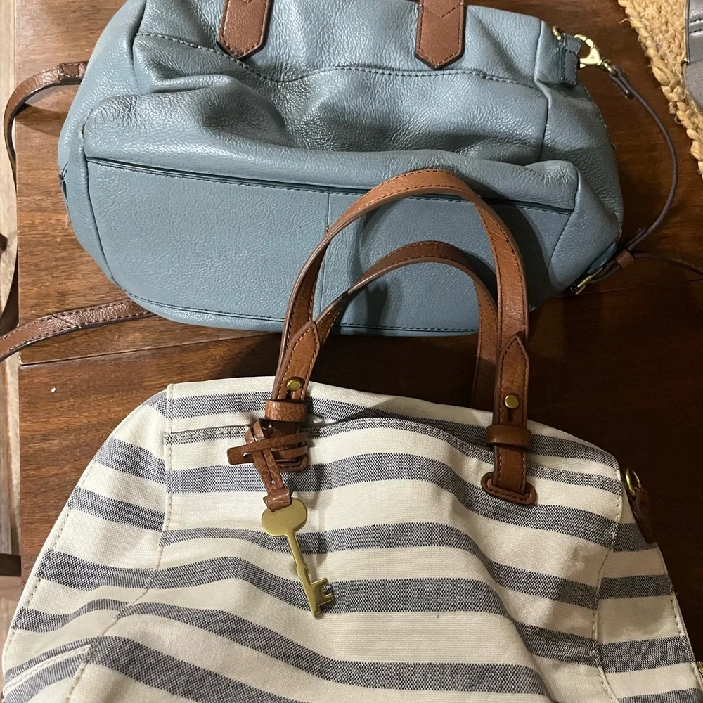 Fossil Satchels— set of 2 - Picture 2 of 5